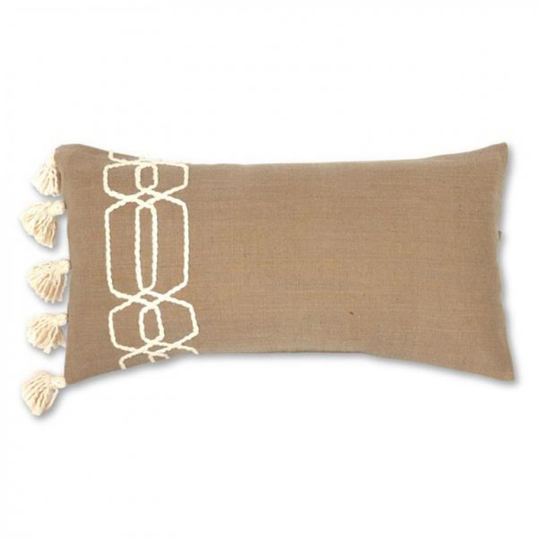 Picture of TAN JUTE PILLOW