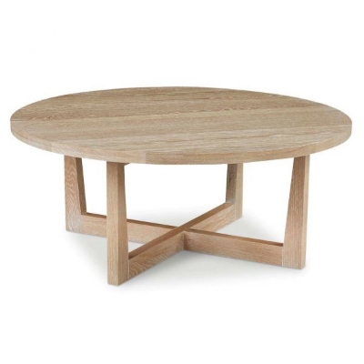 Picture of LIAM OAK ROUND COCKTAIL TABLE