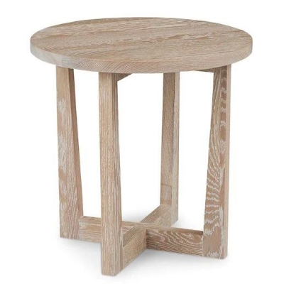 Picture of LIAM OAK ROUND END TABLE