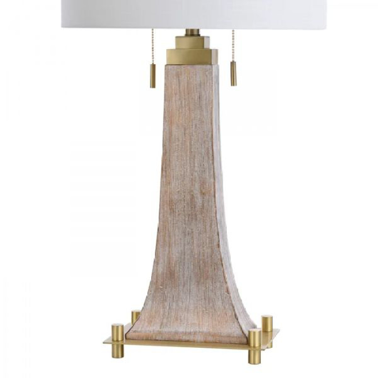 Picture of BAFFO ANTIQUE BRASS TABLE LAMP