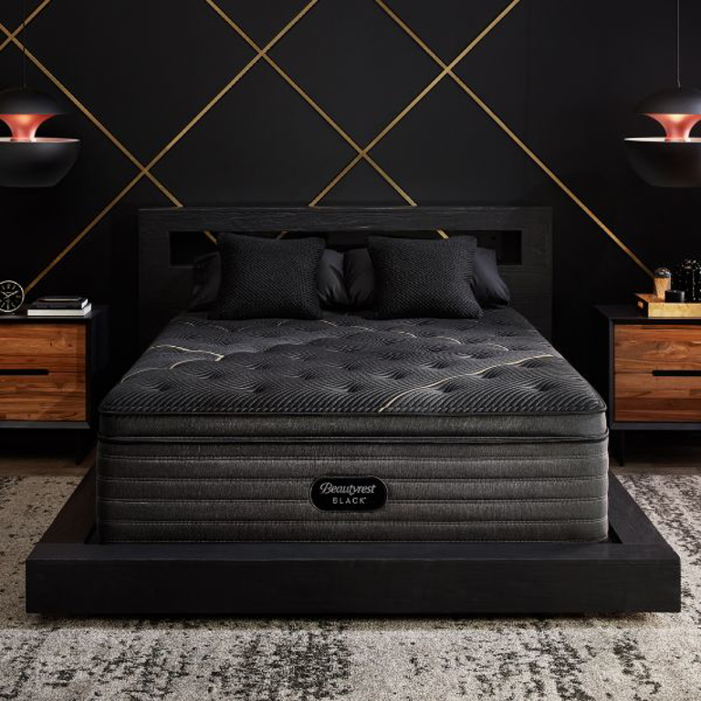 Picture of BLACK K-CLASS PLUSH PILLOW TOP FULL MATTRESS