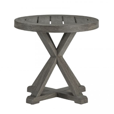 Picture of MYSTIC HARBOR OUTDOOR ROUND END TABLE