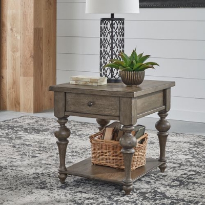 Picture of AMERICANA FARMHOUSE END TABLE