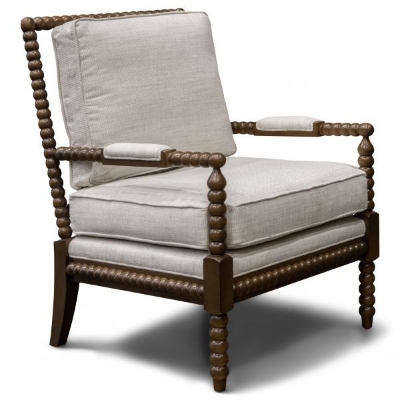 Picture of SOPHIA IVORY ACCENT CHAIR