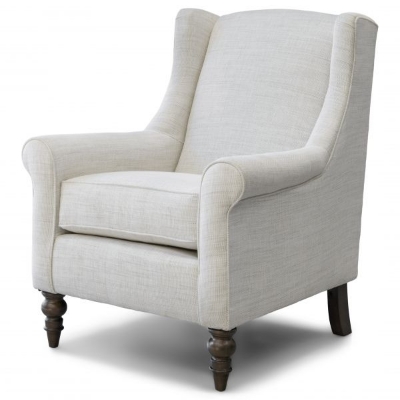 Picture of CHARLOTTE IVORY ACCENT CHAIR