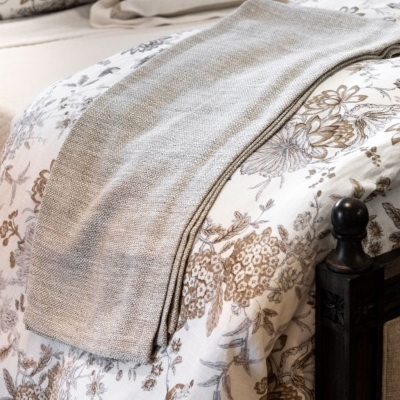 Picture of AMAGANSETT TAUPE THROW