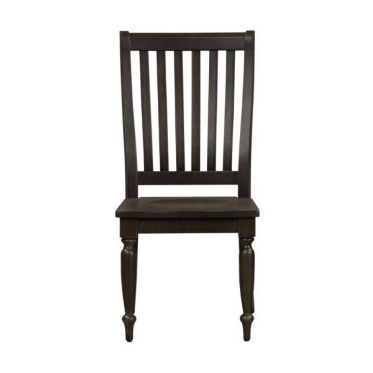 Picture of HARVEST HOME SLAT BACK SIDE DINING CHAIR