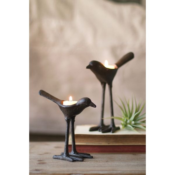 Picture of CAST IRON TEALIGHT CANDLEHOLDER SET