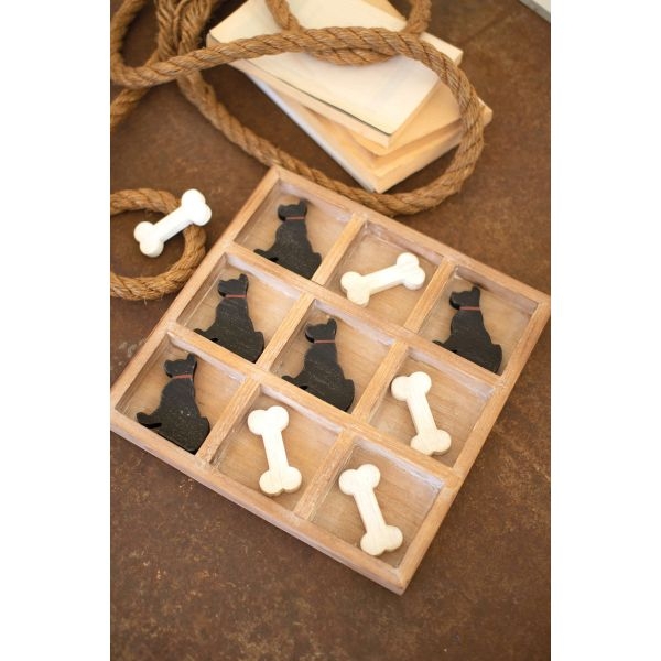 Picture of DOG & BONE TIC-TAC-TOE SET