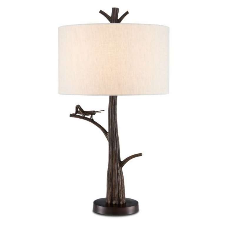 Picture of GRASSHOPPER BRONZE TABLE LAMP