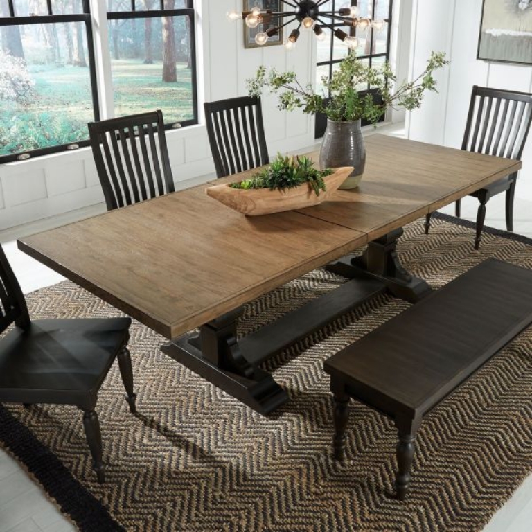 Picture of HARVEST HOME TRESTLE TABLE