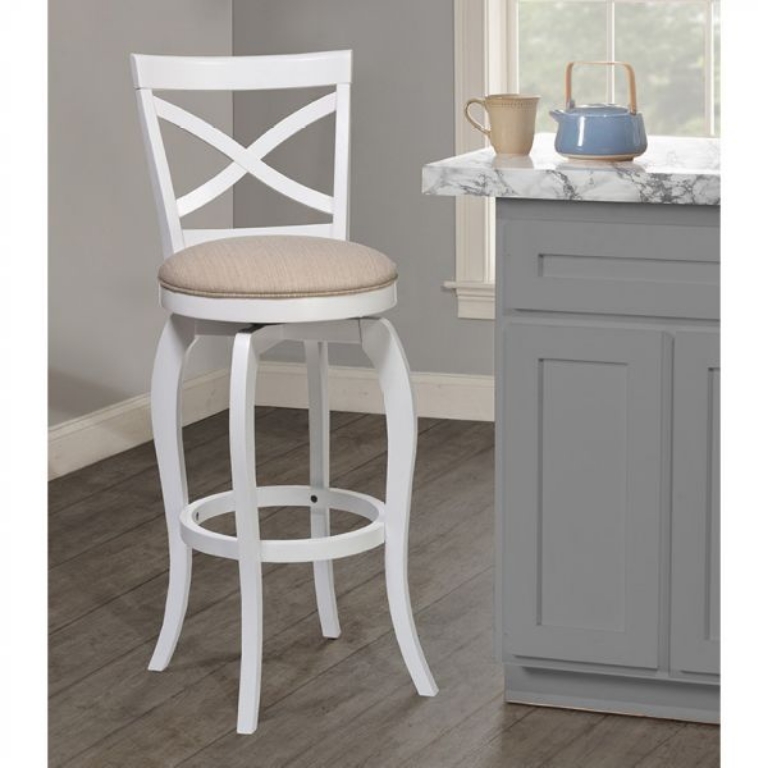 Picture of ELLENDALE WHITE COUNTER STOOL