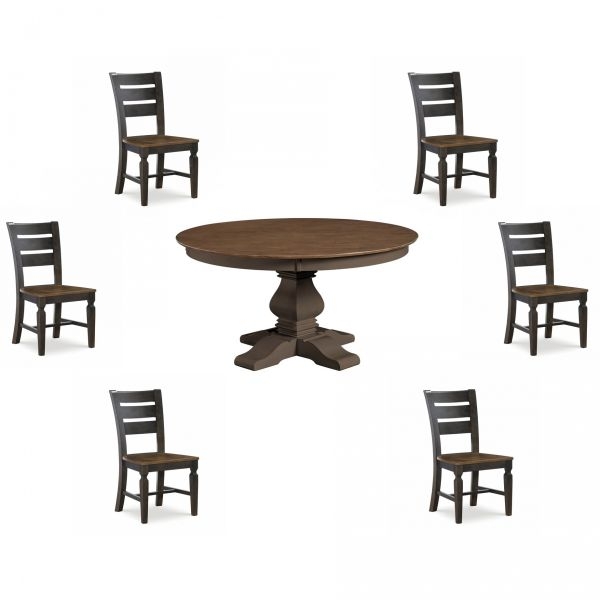 Picture of TABLE & 6 CHAIRS