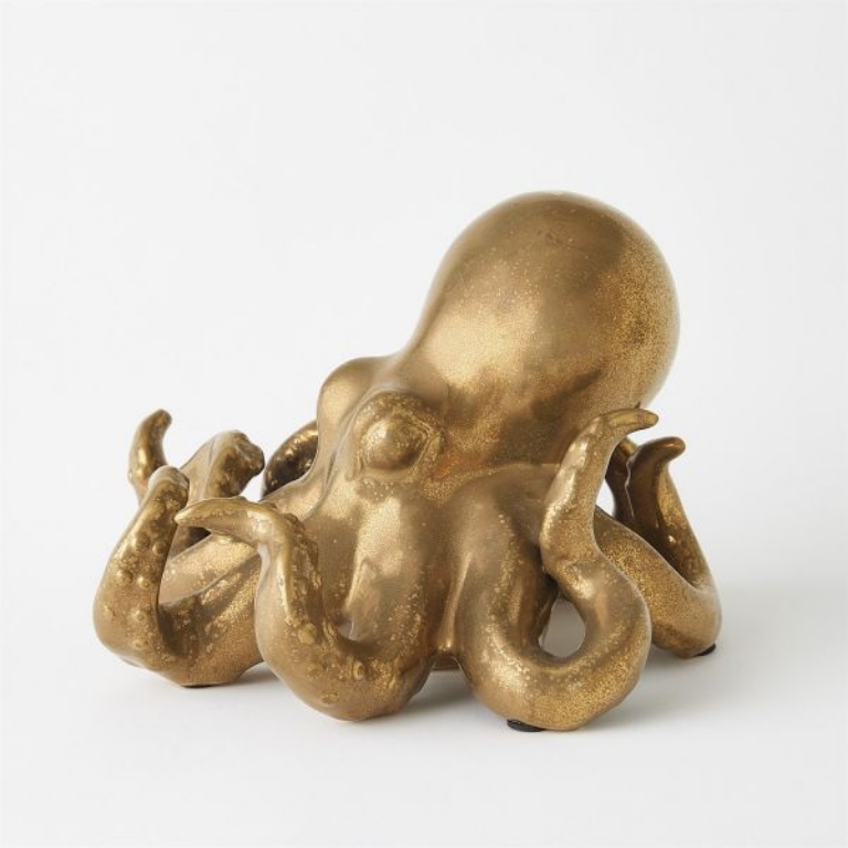 Picture of MATTE GOLD OCTOPUS