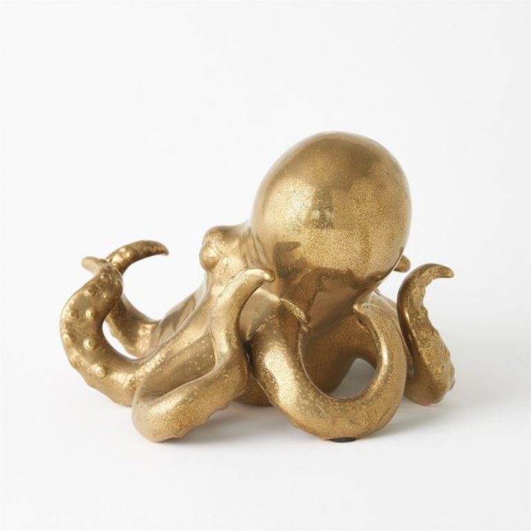 Picture of MATTE GOLD OCTOPUS