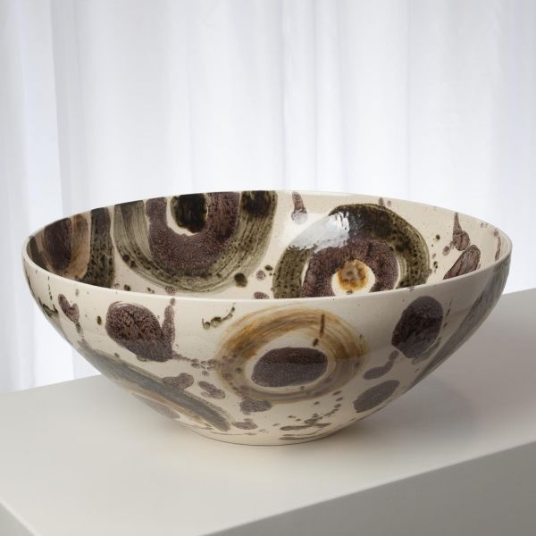 Picture of EARTHTONE SPOTS BOWL