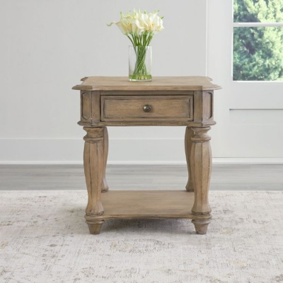 Picture of MAGNOLIA MANOR NATURAL END TABLE