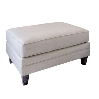 Picture of CATALINA LINEN OTTOMAN