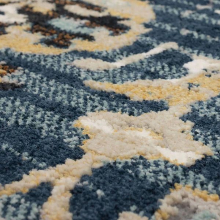 Picture of ZEPHYR AMPHORA BLUE RUG