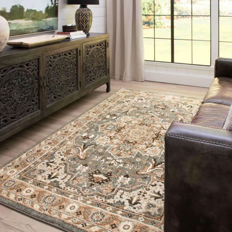 Picture of EUPHORIA RHODES ASH GREY RUG