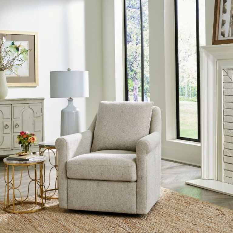 Picture of LANDCASTER PEBBLE ACCENT CHAIR