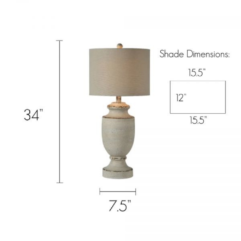 Picture of BARB TABLE LAMP