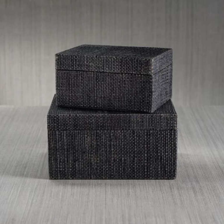 Picture of RAFFIA CHAMBRAY BOX