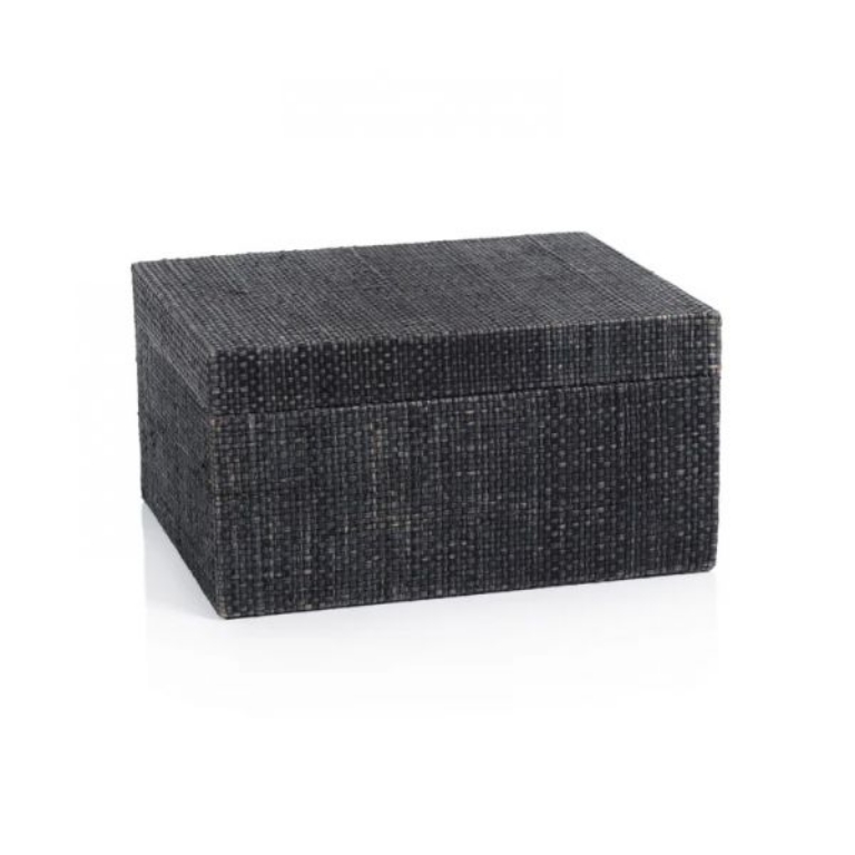 Picture of RAFFIA CHAMBRAY BOX II