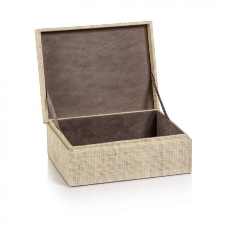 Picture of LA BOCCA WOVEN RAFFIA BOX II