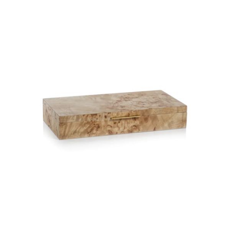 Picture of BURL WOOD VENEER BOX