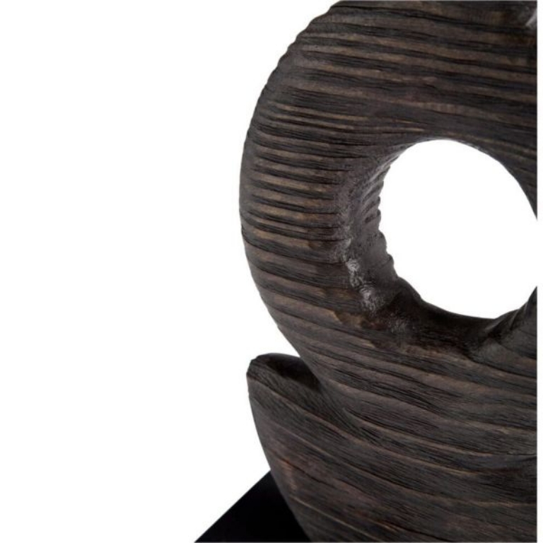 Picture of DARK OVAL SCULPTURE