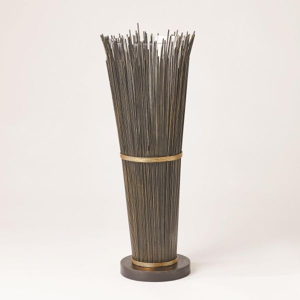 Picture of LARGE BRONZE WIRE VASE