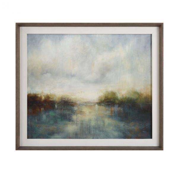 Picture of BLUE REVERIE FRAMED PRINT