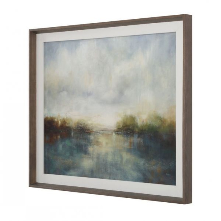Picture of BLUE REVERIE FRAMED PRINT