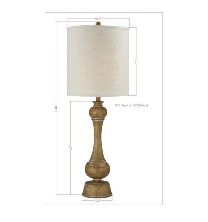 Picture of DIEGO TABLE LAMP