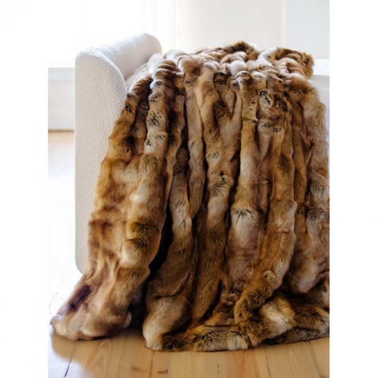 Picture of FISHER 60X60 FAUX FUR THROW