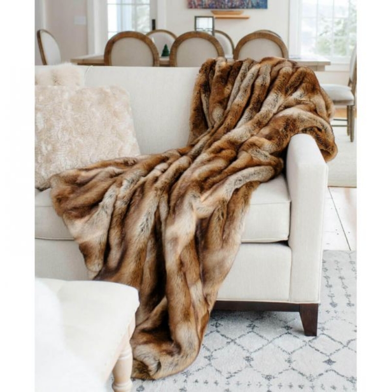 Picture of FISHER 60X60 FAUX FUR THROW