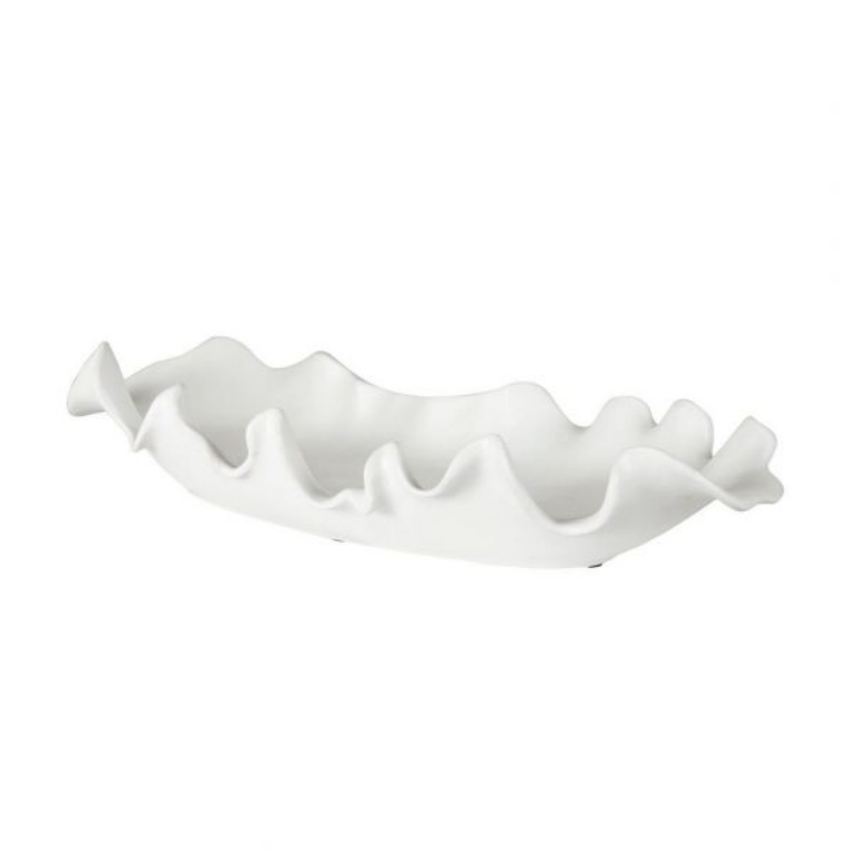 Picture of RUFFLED FEATHERS OUTDOOR BOWL