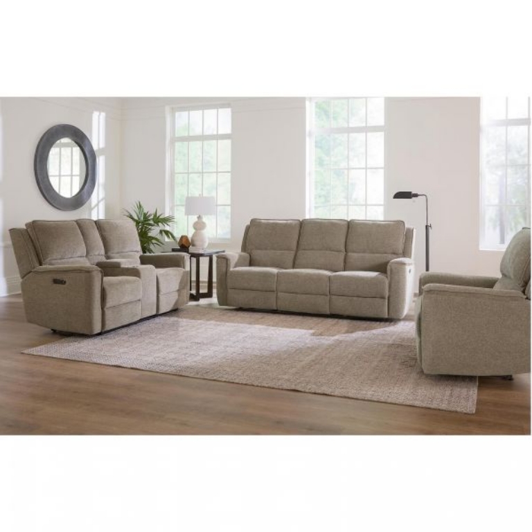 Picture of CALVIN PECAN POWER RECLINER