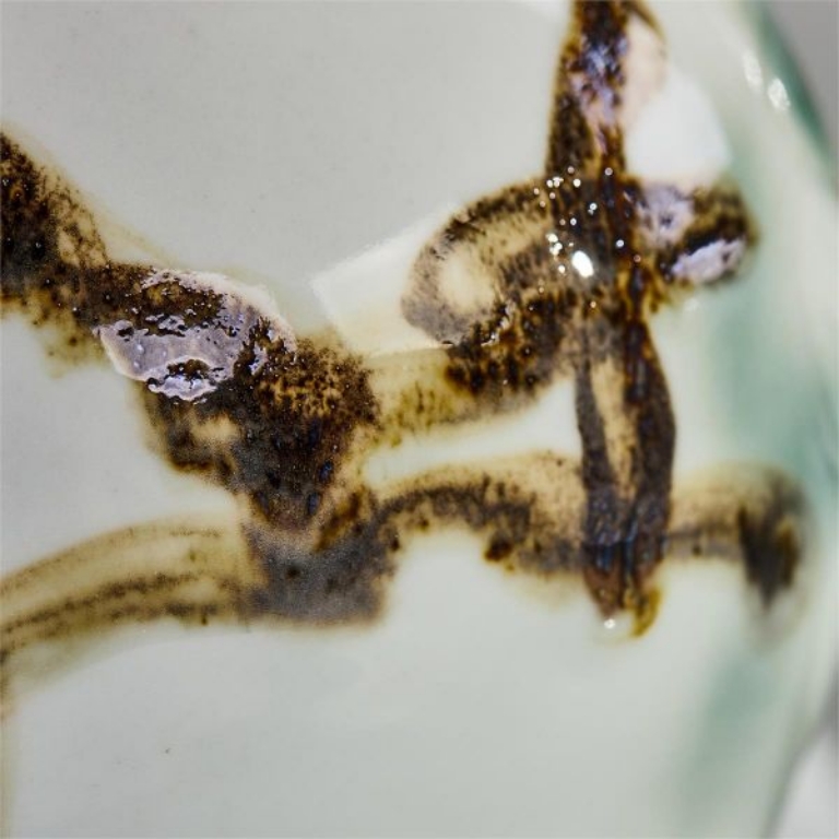 Picture of PAINTED GROVE VASE I