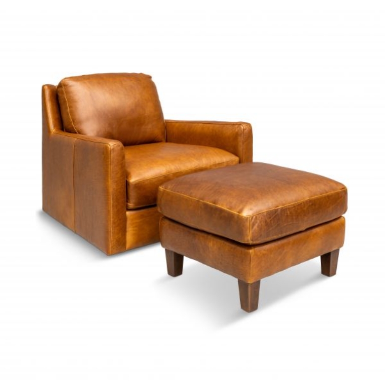 Picture of LEON MAPLE OTTOMAN