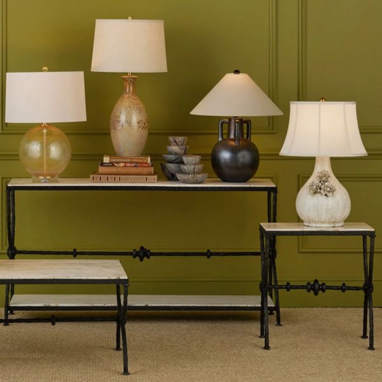 Picture of ATTAR WHITE TABLE LAMP