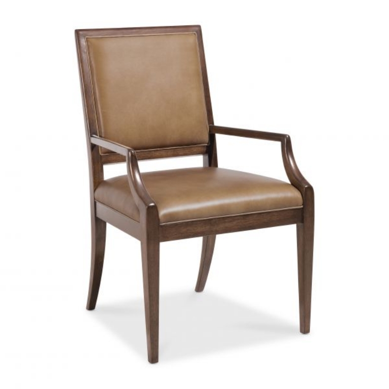 Picture of ARCHIVES LEATHER ARM CHAIR