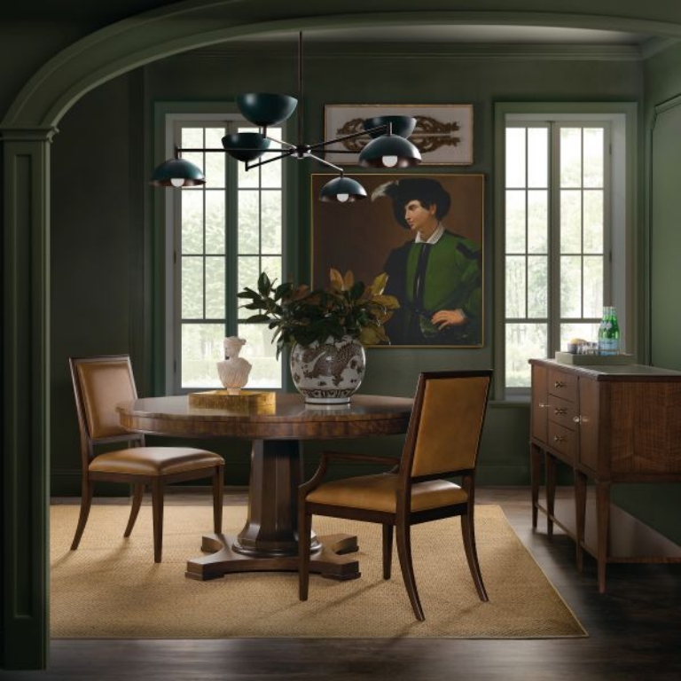 Picture of ARCHIVES LEATHER ARM CHAIR