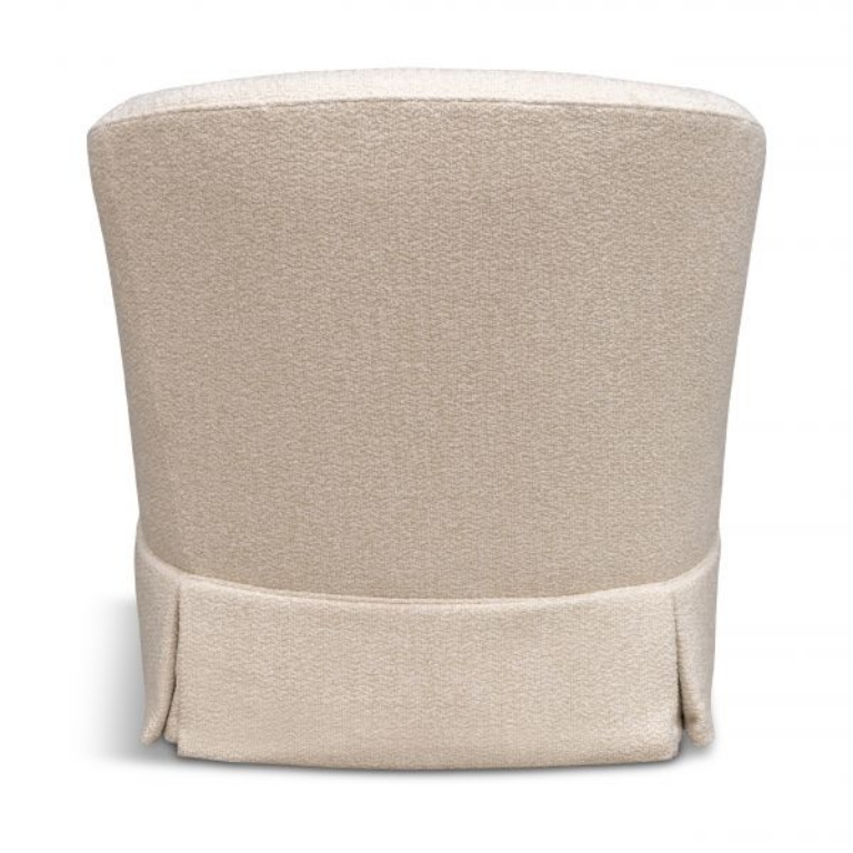 Picture of CURLY COTTON SWIVEL CHAIR