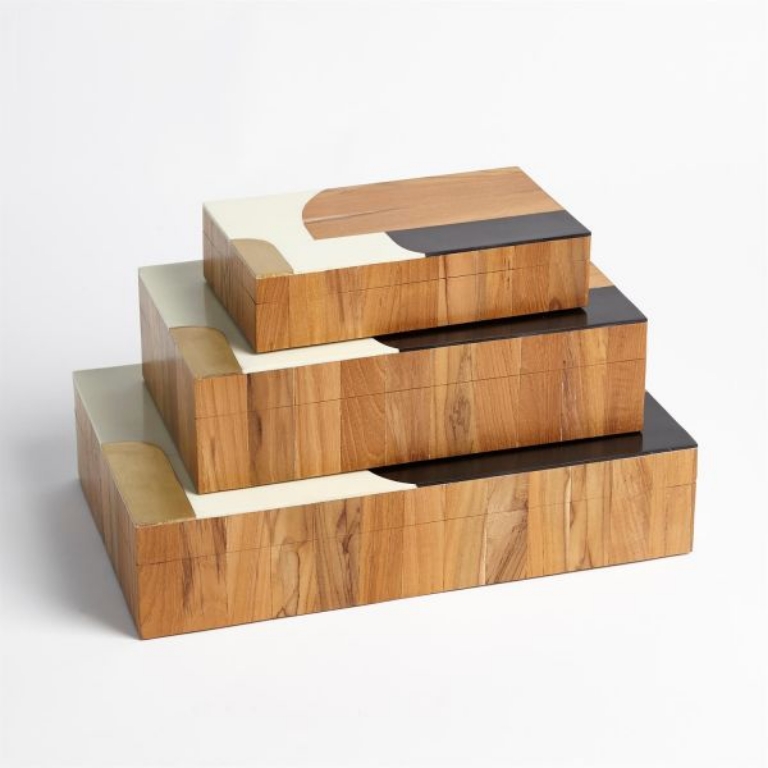 Picture of WOODEN INLAID LARGE BOX