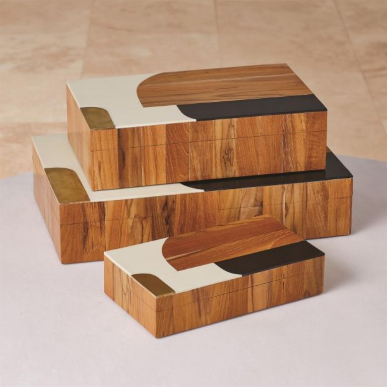 Picture of WOODEN INLAID LARGE BOX