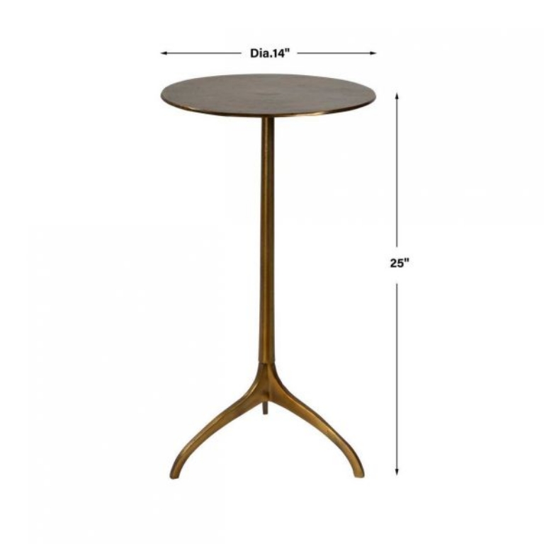 Picture of BEACON GOLD ACCENT TABLE