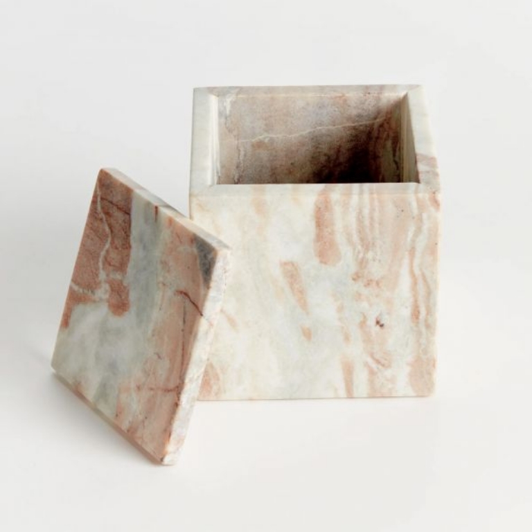 Picture of JAQUELINE MARBLE TALL BOX