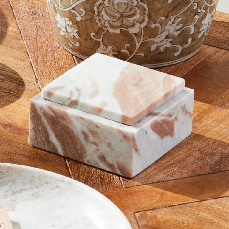 Picture of JAQUELINE MARBLE SHORT BOX